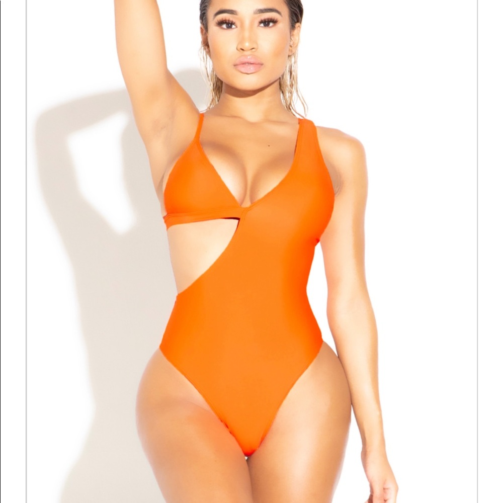 KAI - MONOKINI - BRIGHT ORANGE - L